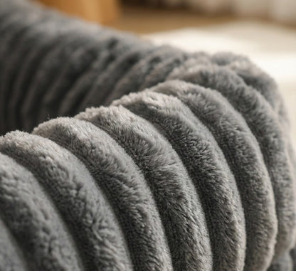 Panier Fauteuil Chien Velours Côtelé