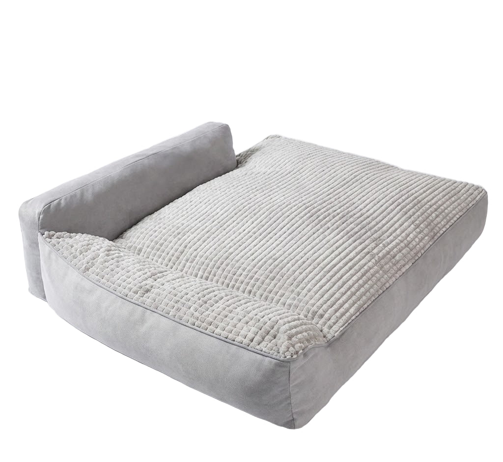 Panier Canapé pour Chien Velours Côtelé