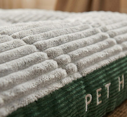 Panier Canapé Chien Velours Côtelé