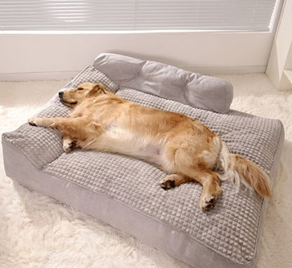 Panier Canapé pour Chien Velours Côtelé