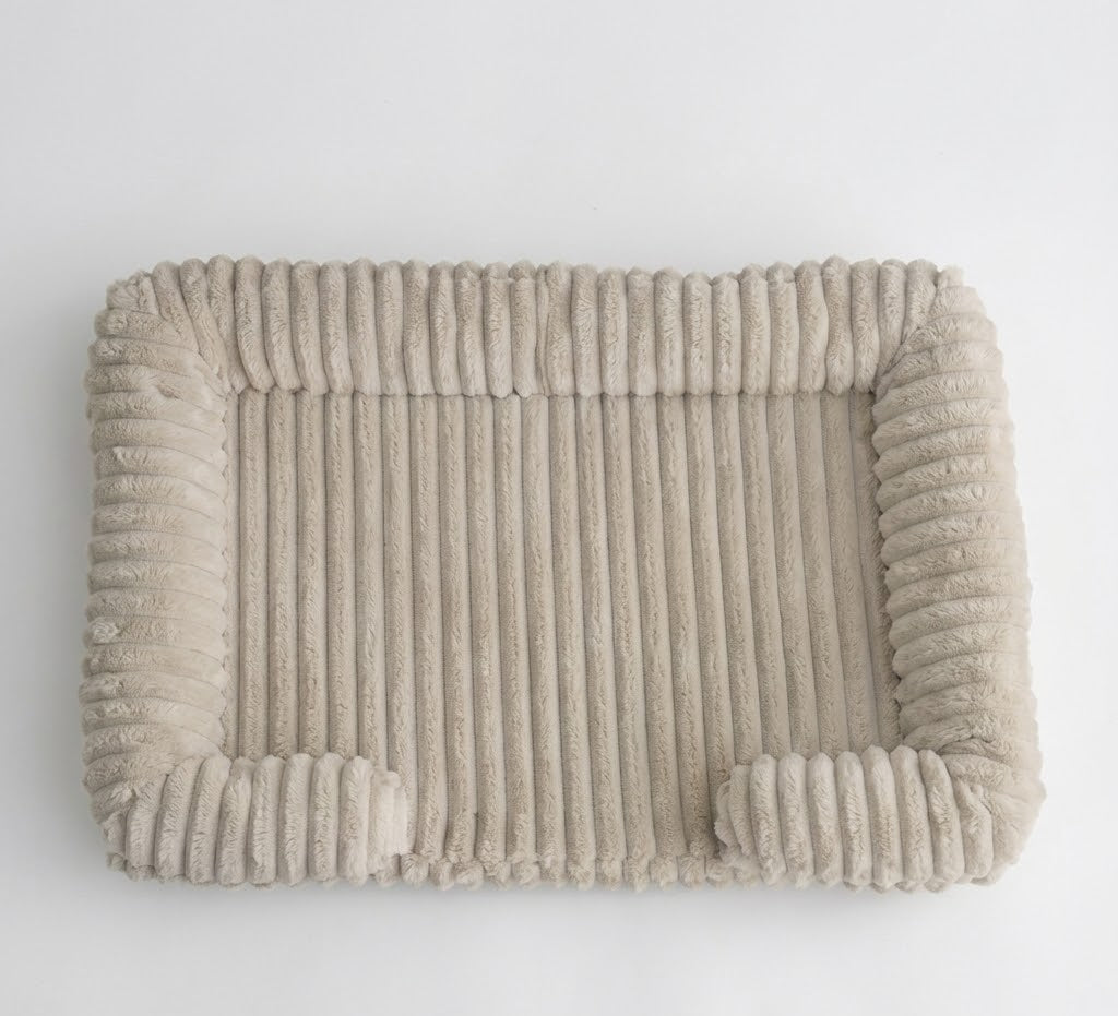 Panier Fauteuil Chien Velours Côtelé